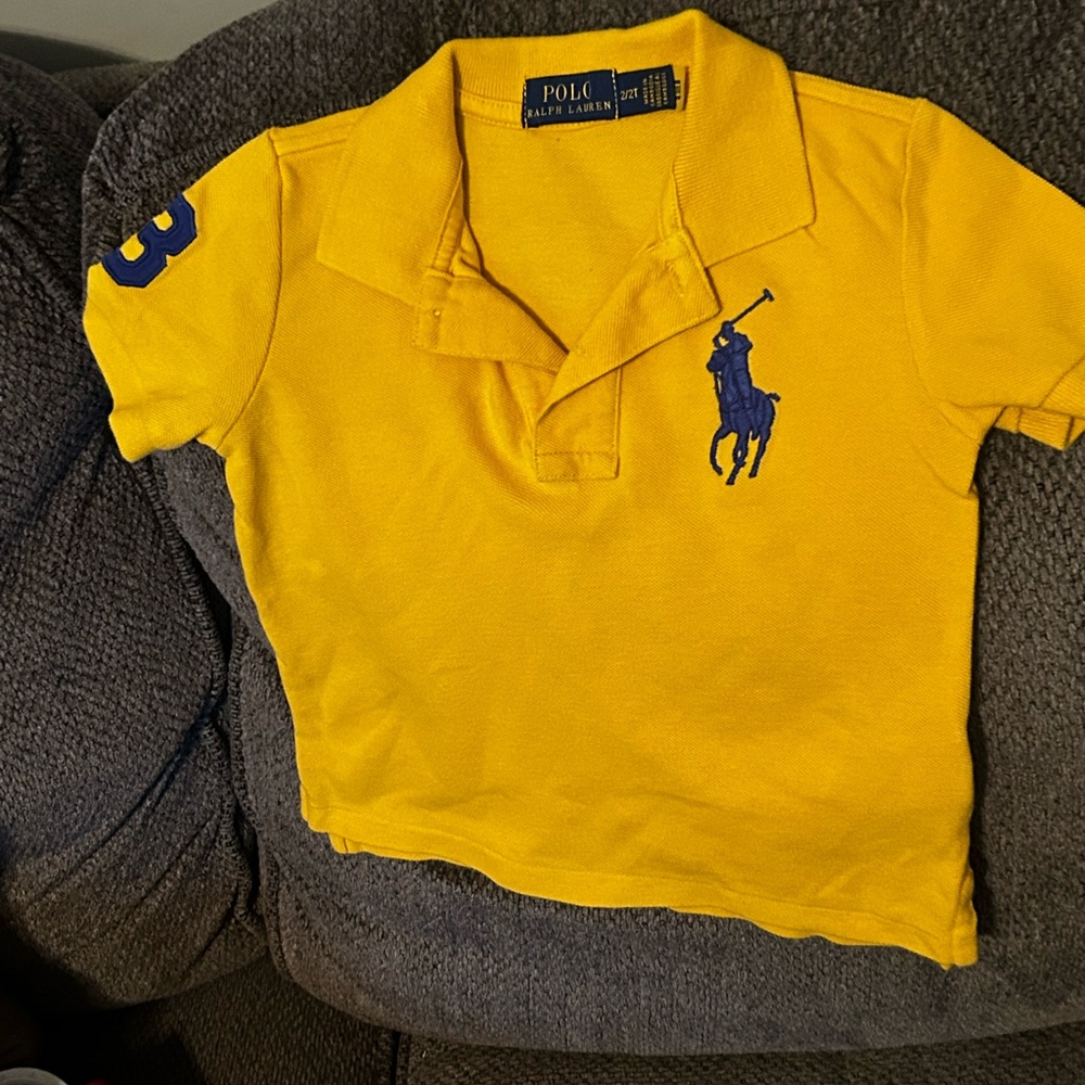 Polo by Ralph Lauren Yellow Classic Polo Shirt